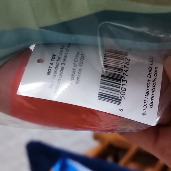 Nwt Dammit Doll Marvelous Mandrill - Picture 4 of 6